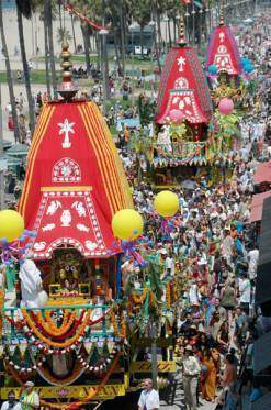 La fete du Char de Jagannath